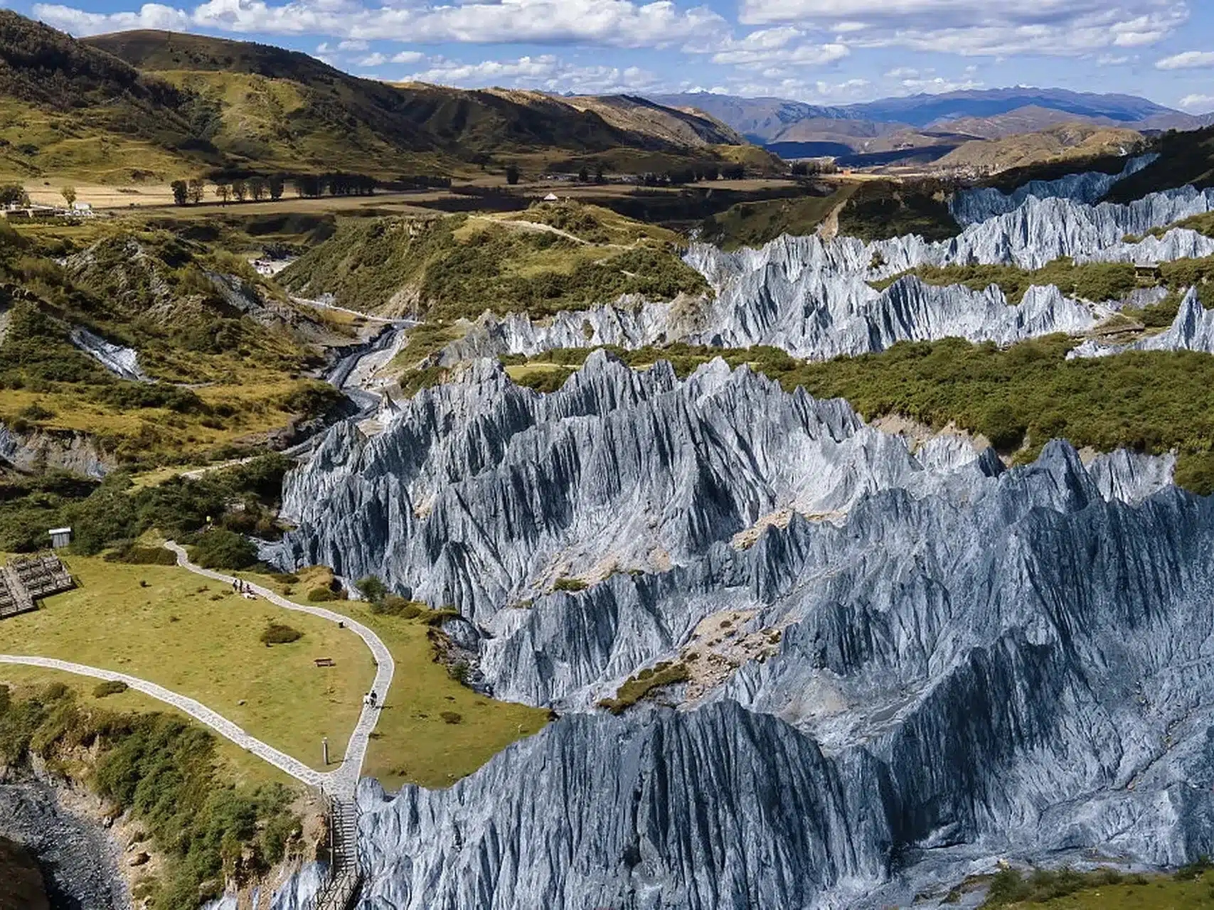 Парк Моши — чернильные камни и природная красота Сычуани