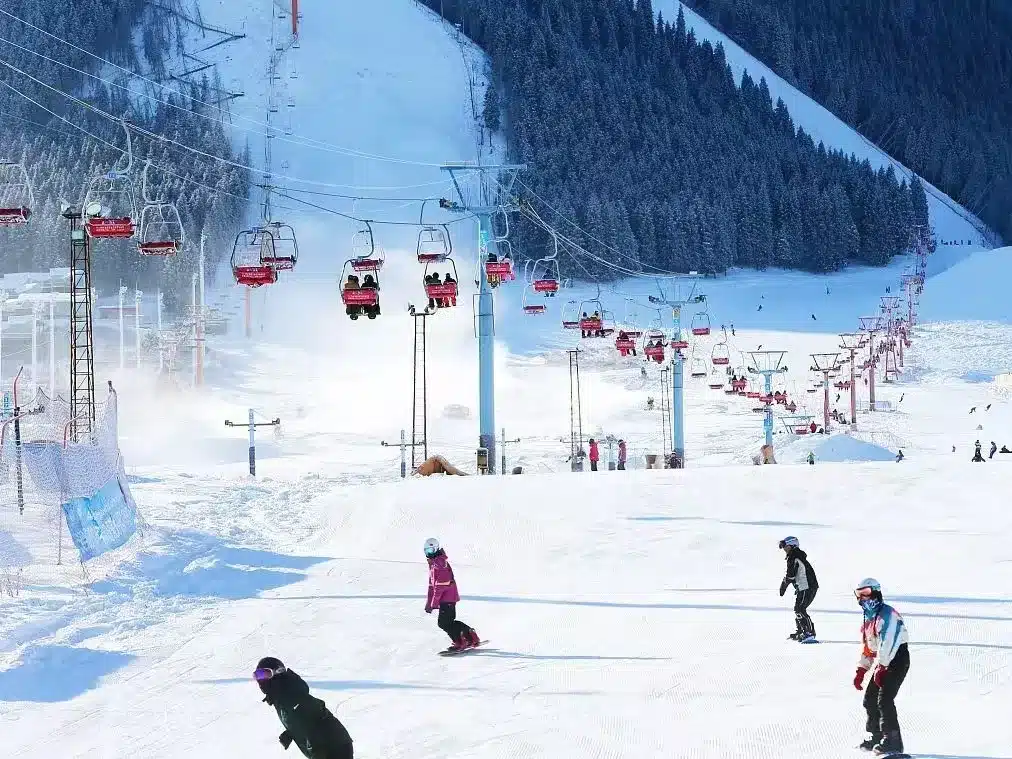 Горнолыжная база Ябули в Харбине