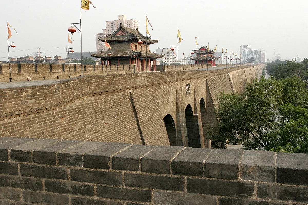 Городская стена Сианя