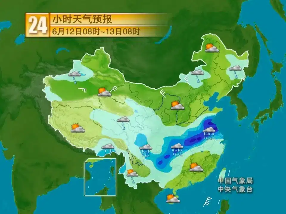 Климат и погода в Китае