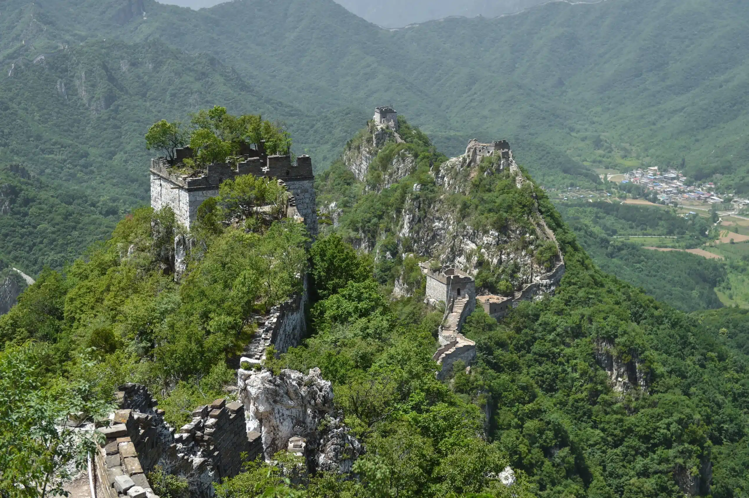 Великая китайская стена Цзянькоу  в Пекине