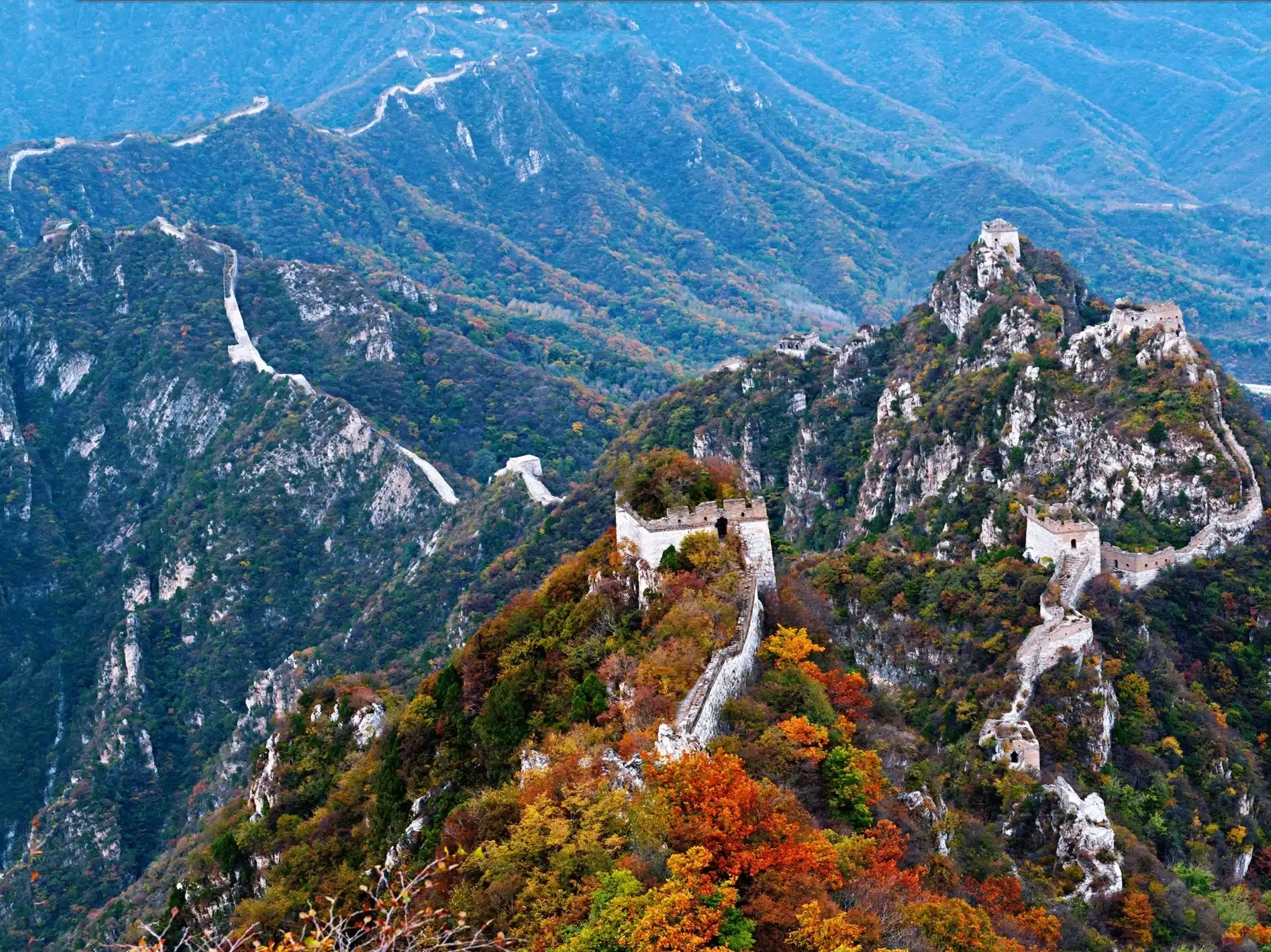 Великая китайская стена Цзянькоу — дикий участок для хайкинга