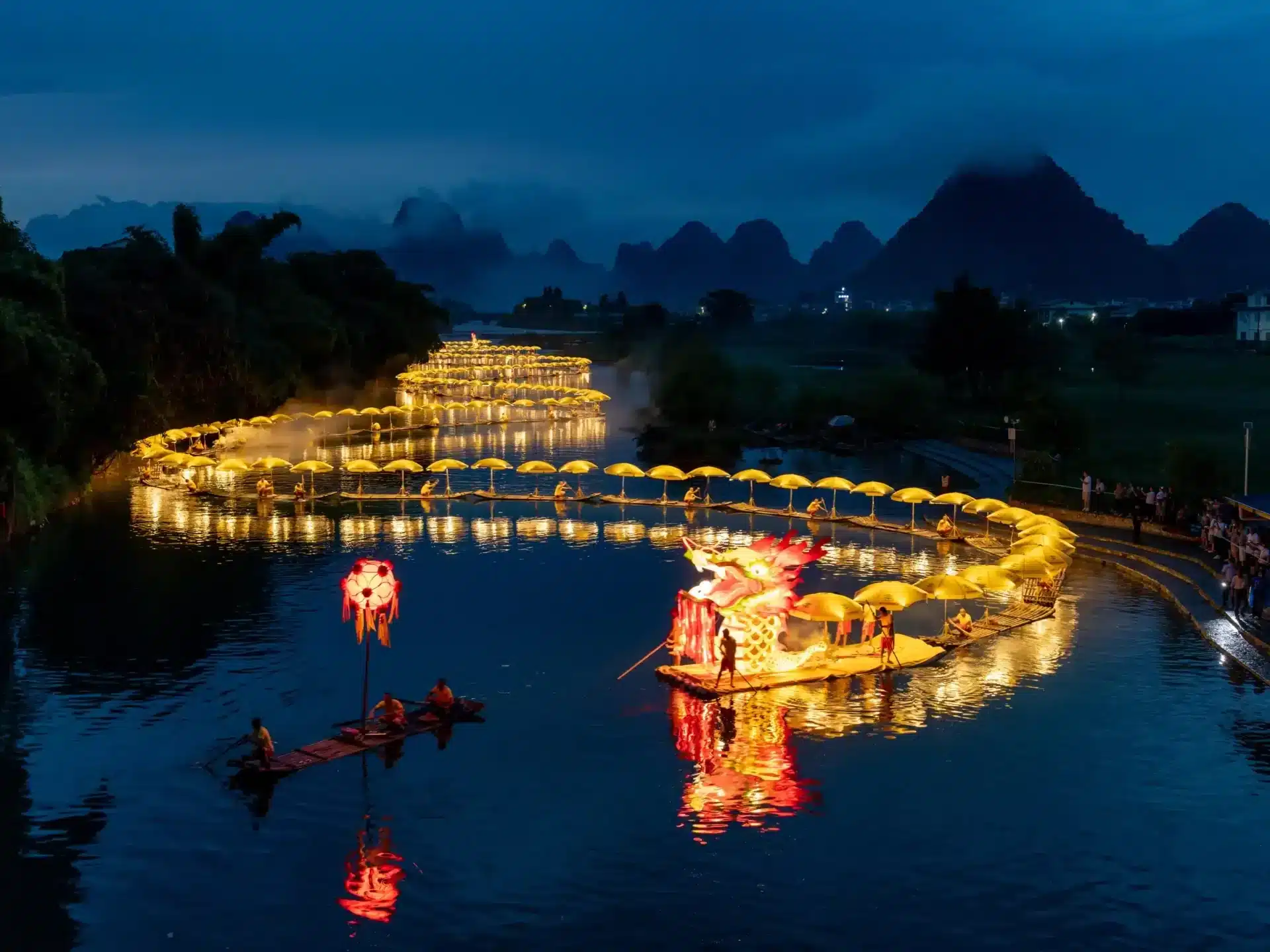 Парк «Две реки и четыре озера» — волшебство рек и озер Гуйлина