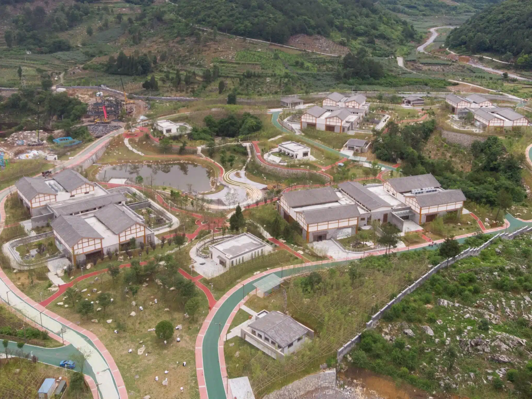 Китайский парк панд Фэнхуан