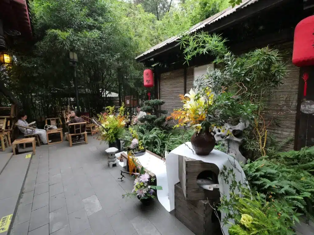 Выпейте чашечку чая в чайном домике