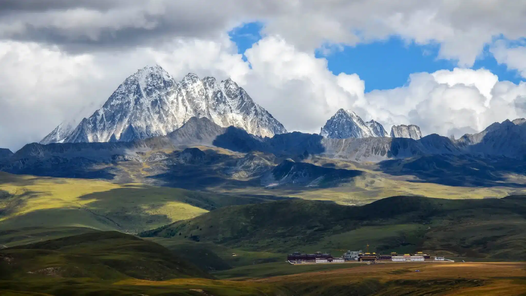 Луг Тагун, западный Сычуань