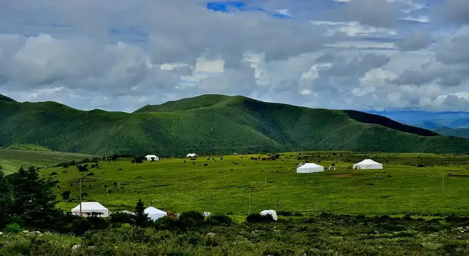 Луг Тагун в провинции Сычуань