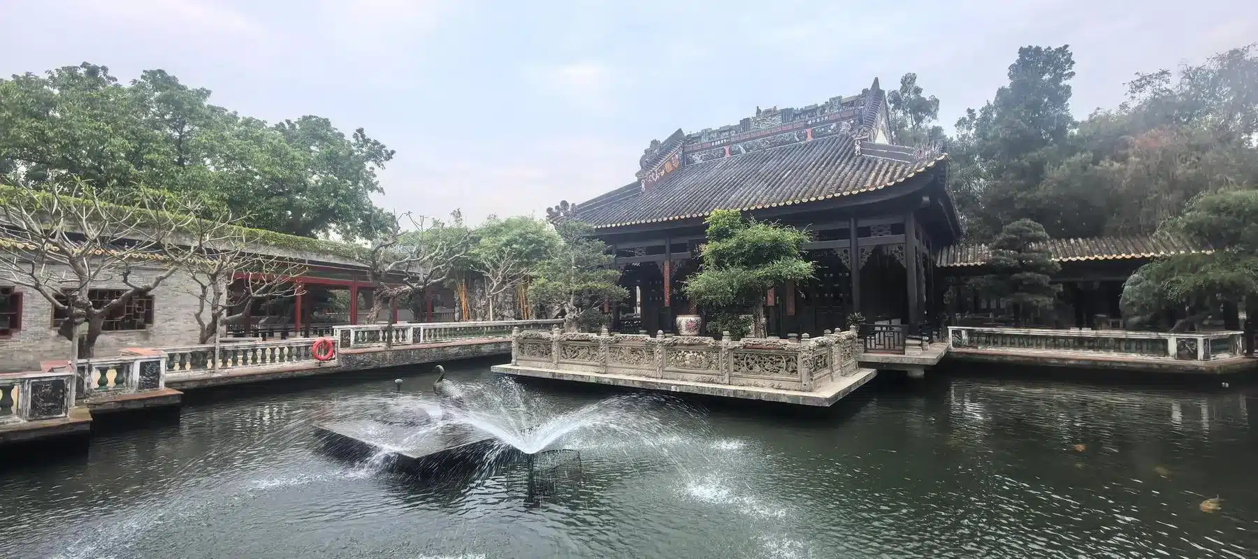 Парк Баомо, прекрасный вид