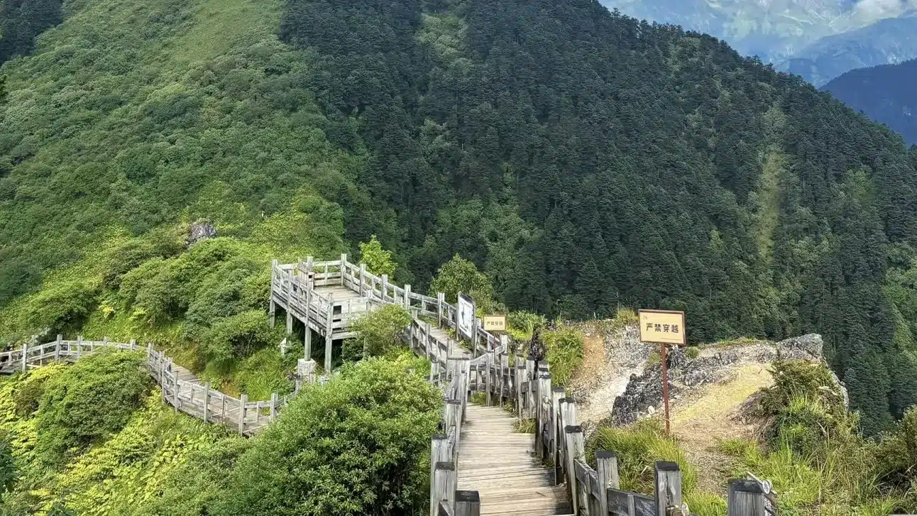 Прекрасный пешеходный маршрут