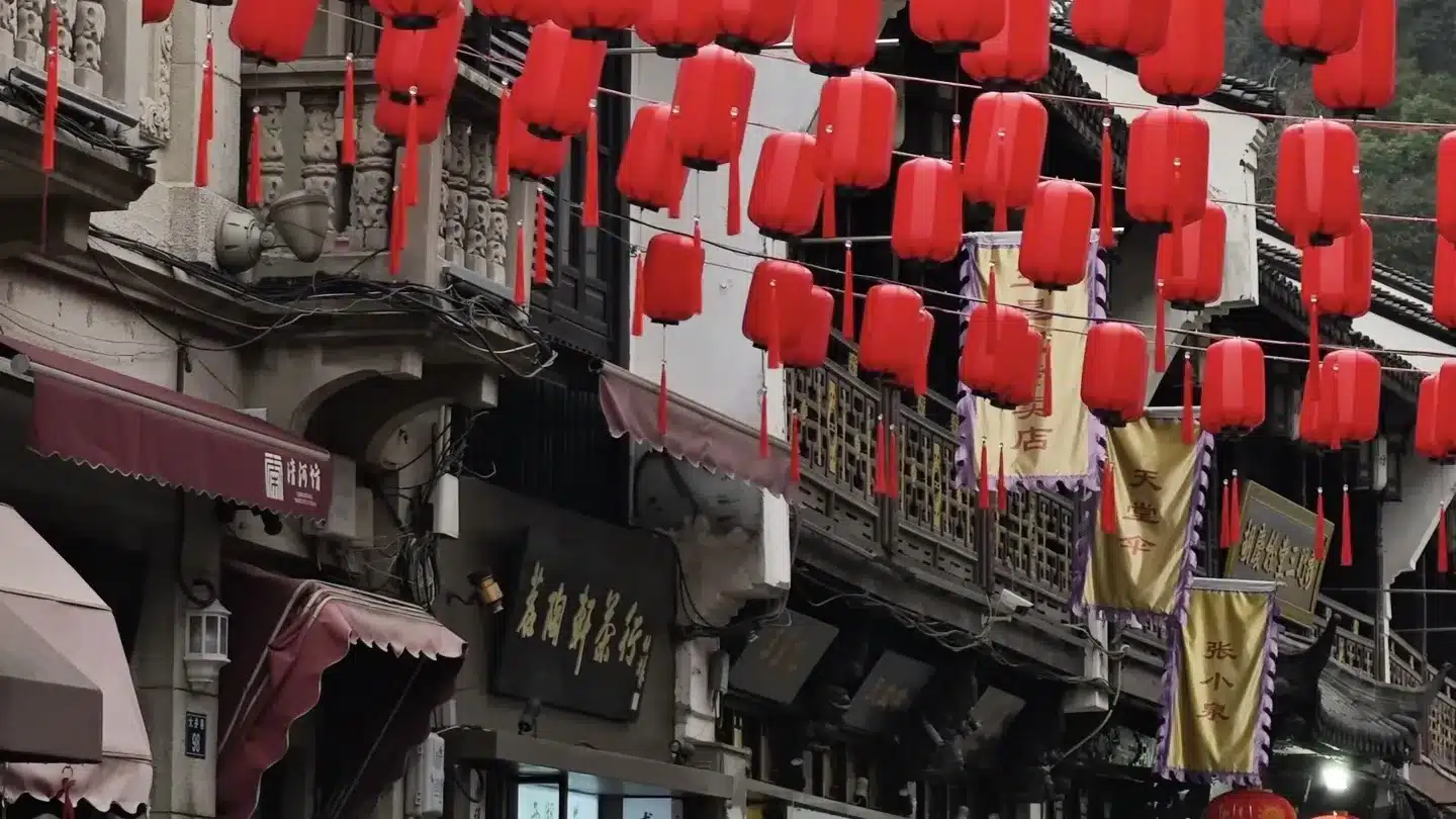 Старая улица Хэфан в Ханчжоу