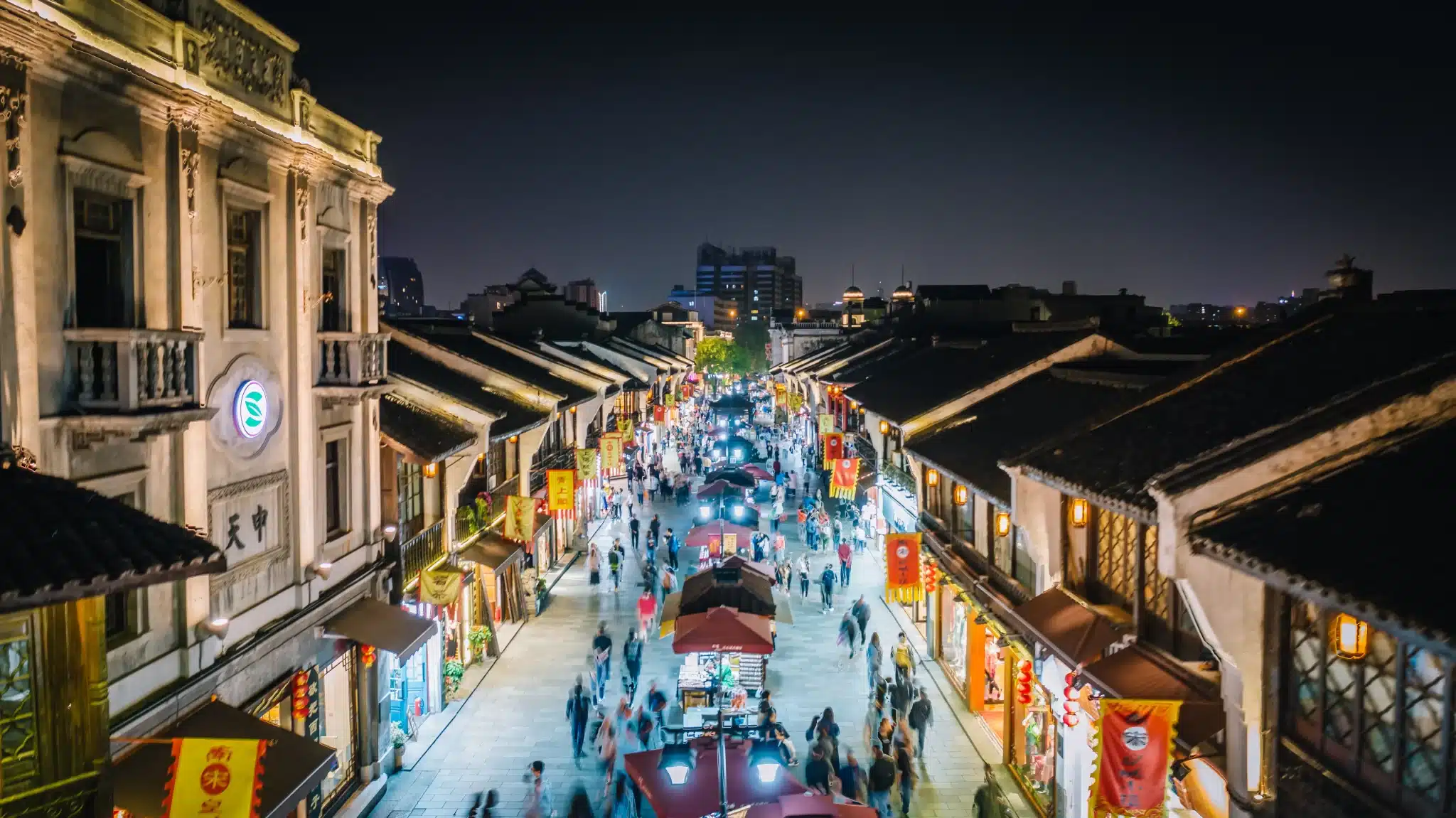 Старая улица Хэфан в Ханчжоу