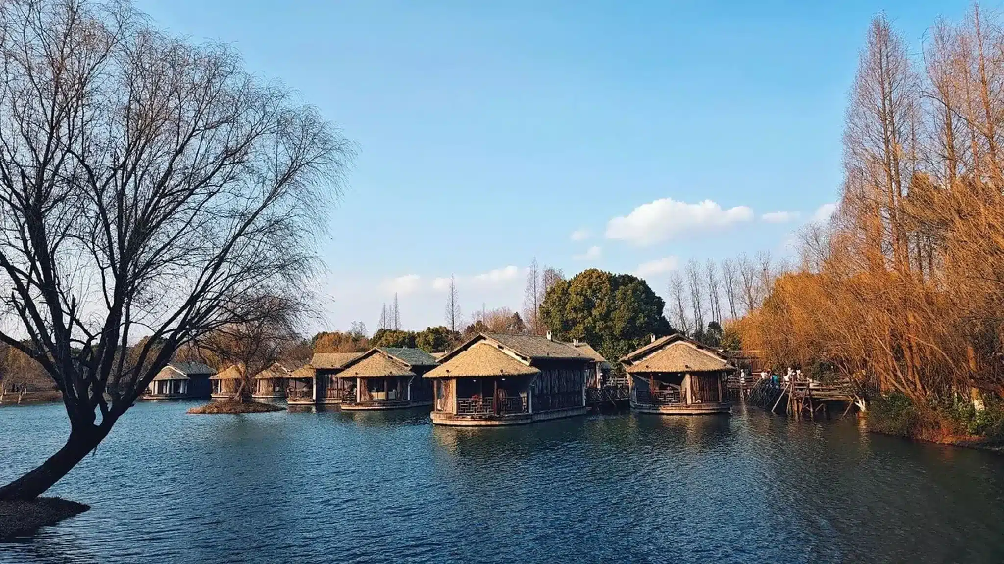 Водный город Учжэнь в провинции Чжэцзян