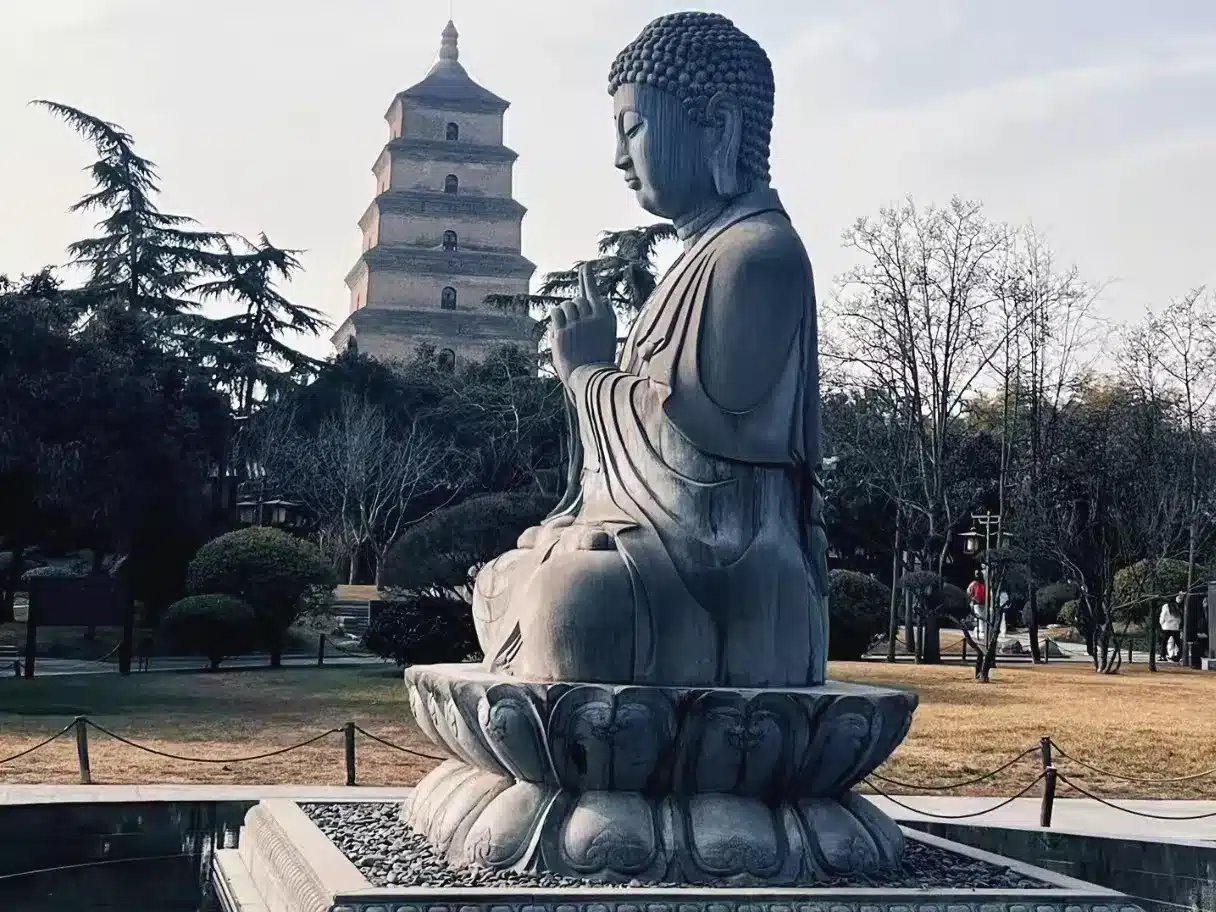 Большую пагоду диких гусей