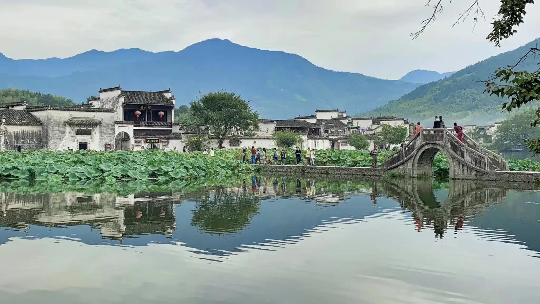 Деревня Хунцунь в провинции Аньхой