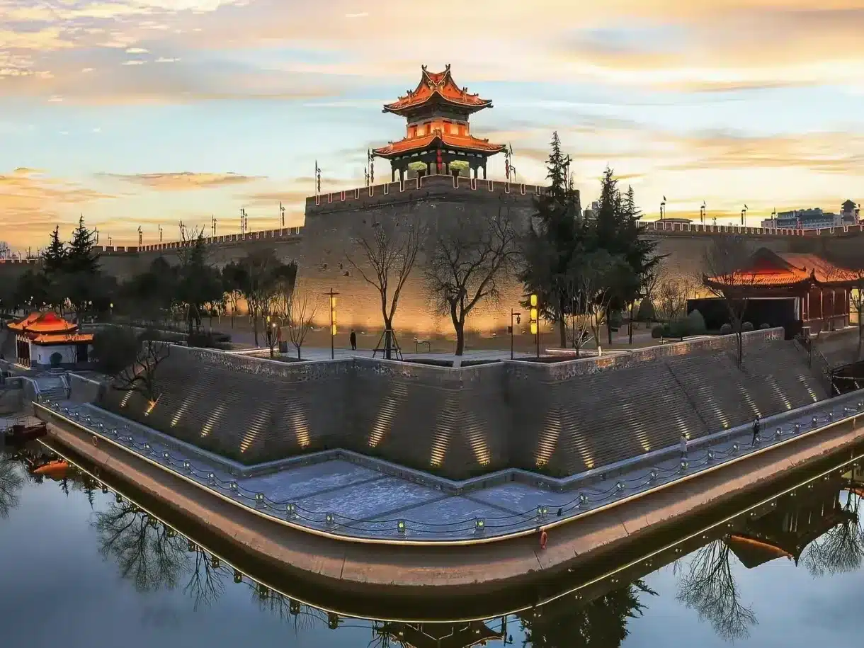 Древняя городская стена Сианя