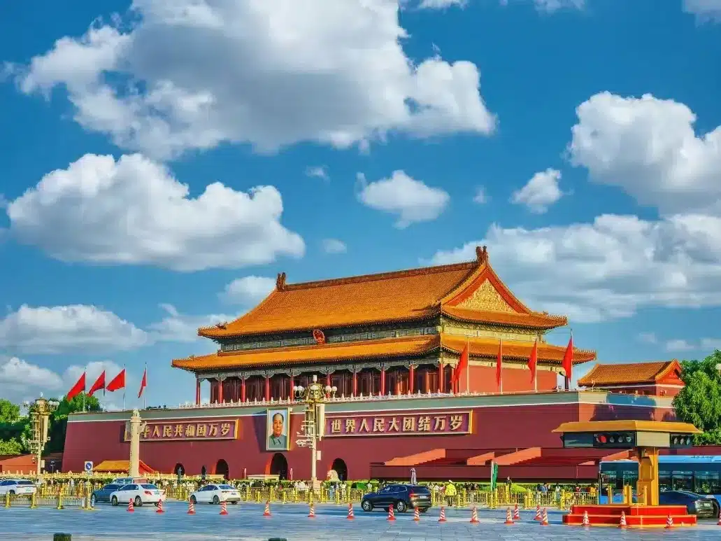 площадь Тяньаньмэнь Пекина