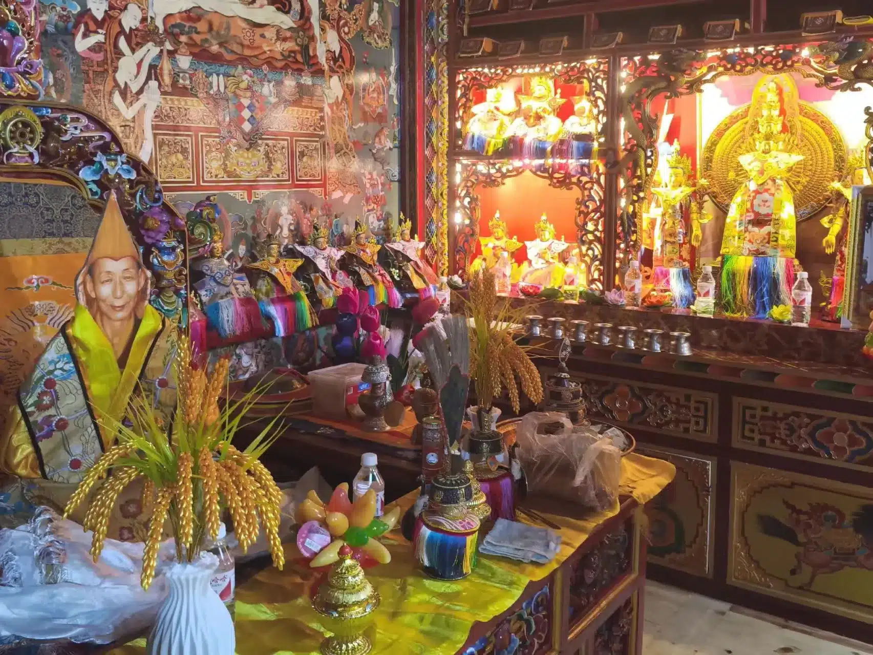 визит в тибетскую семью в Шангри-Лу