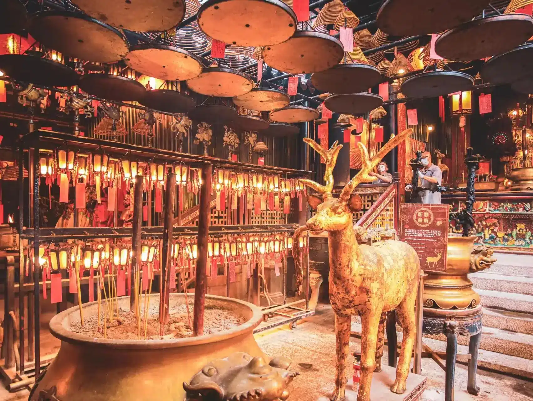 тур в Гонконг: Храм Ман Мо