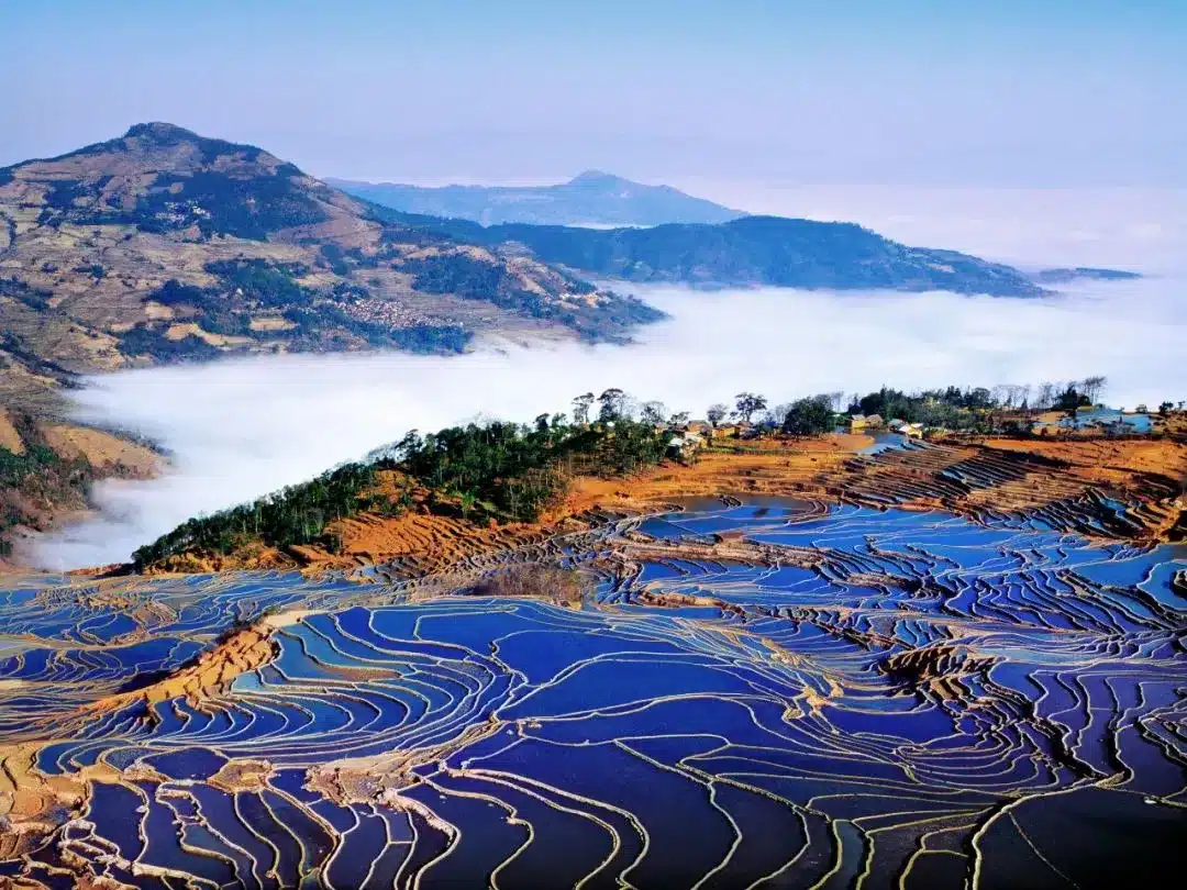 Культурный ландшафт рисовых террас в Юньнане