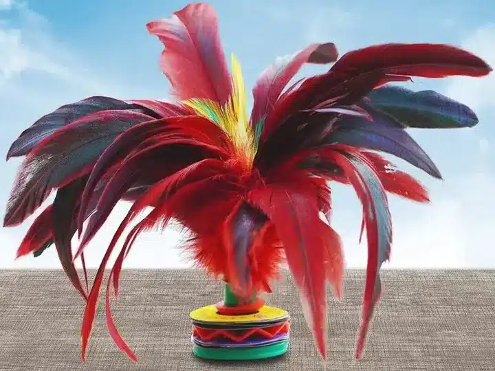 Что привезти из Китая: Цзяньцзы (волан для ног)