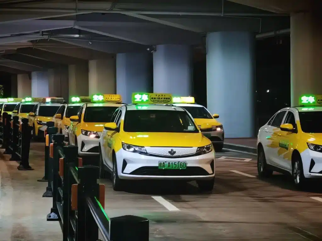 Транспорт в Китае: Такси Китая