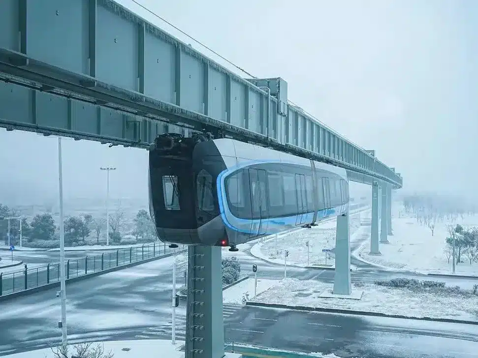 Небесный рельс в Уханя