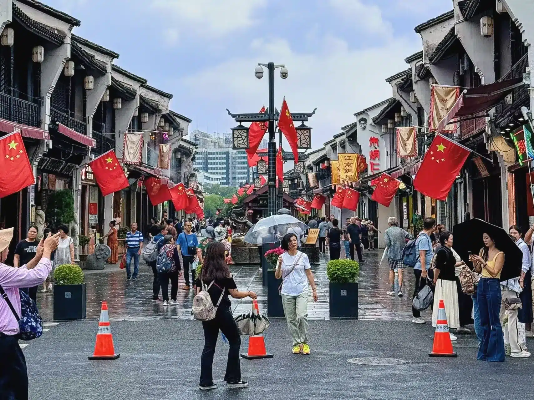 Улица Хэфан в Ханчжоу