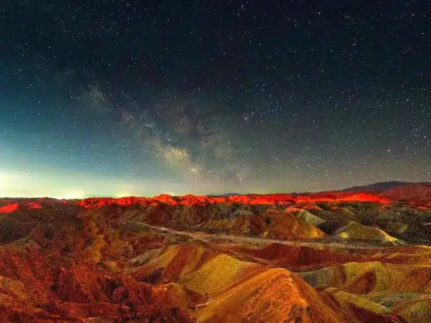 Наблюдение за звёздным небом в Данься