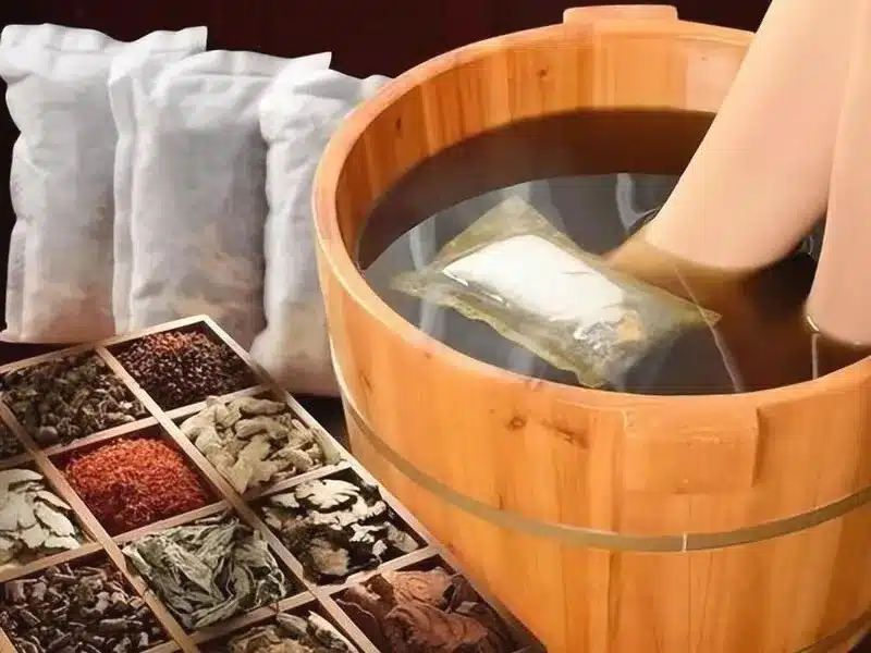 Путеводитель по Гуйлиню : Ванночка для ног с травами