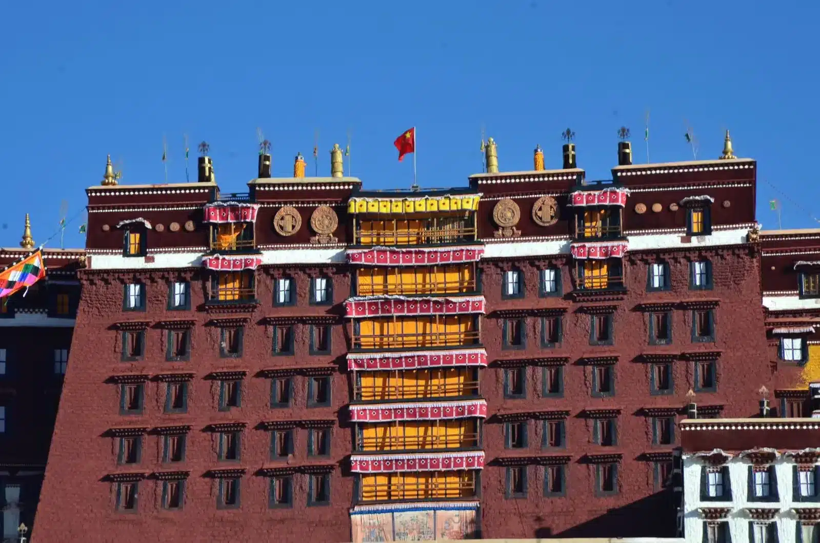 Красный дворец Двореца Потала