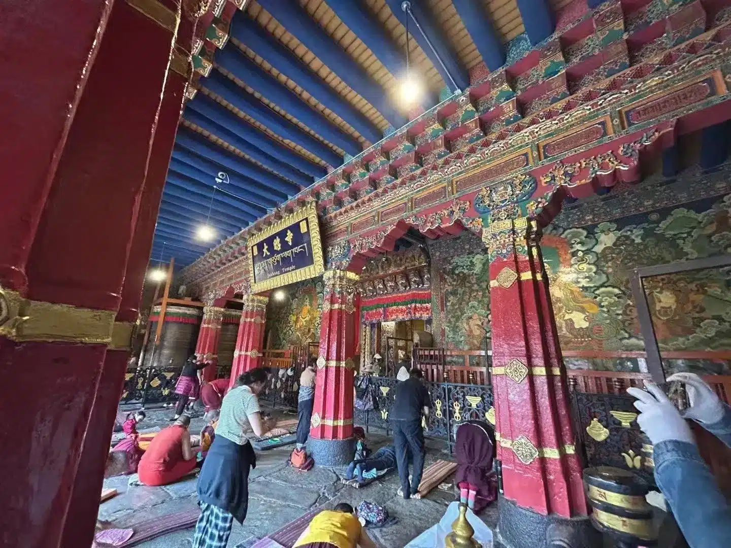 храма Джоканг в Тибете