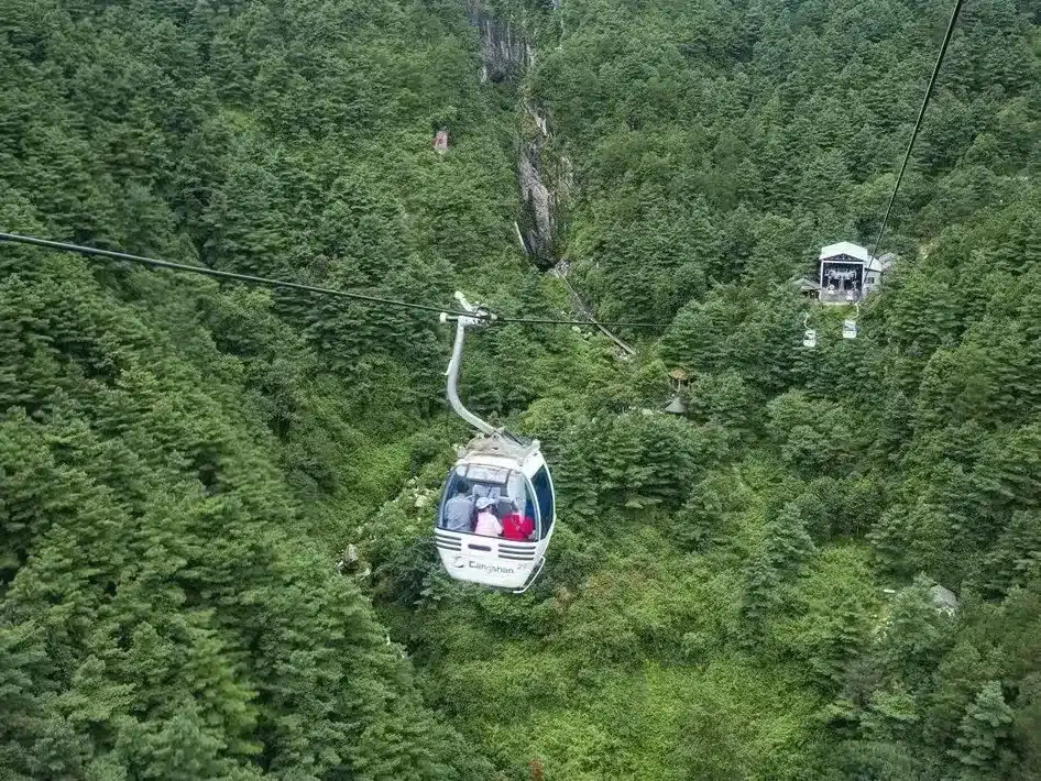 Горы Цаншань - Канатная дорога Симатань