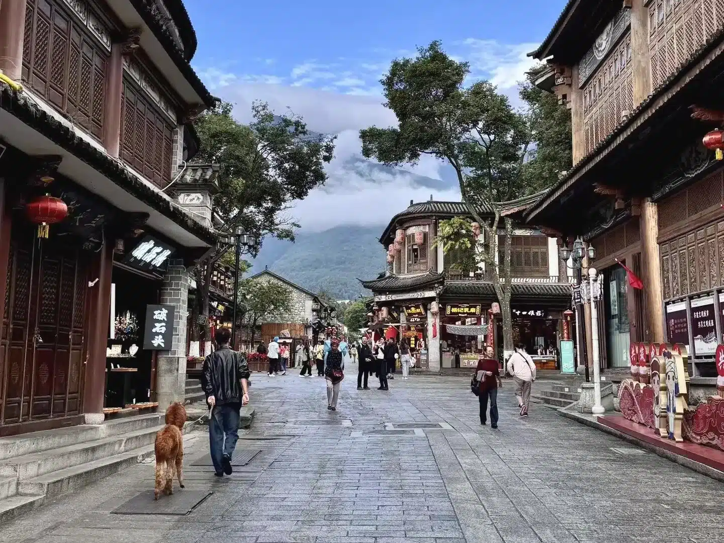 Древний город Дали в  Юньнане - Улица Фусинлу