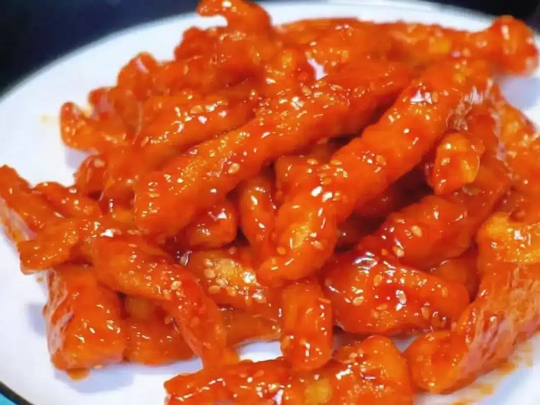 Свинина в кисло-сладком соусе