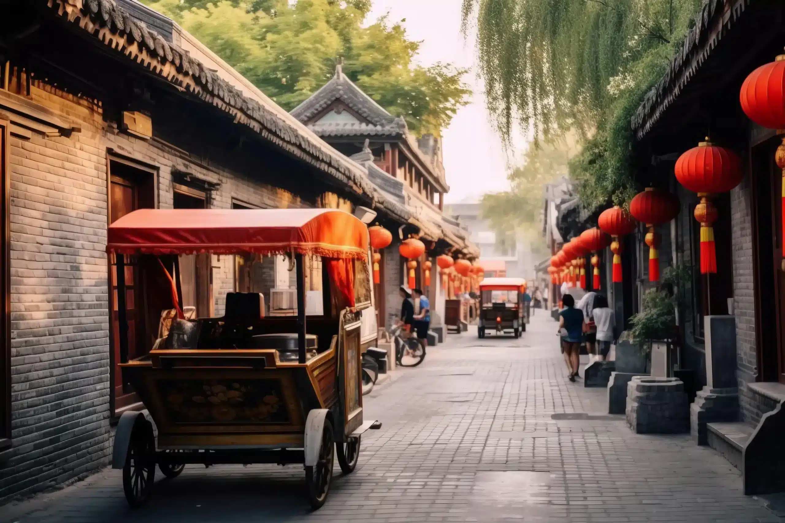 Пекинские старые улочки-Хутун