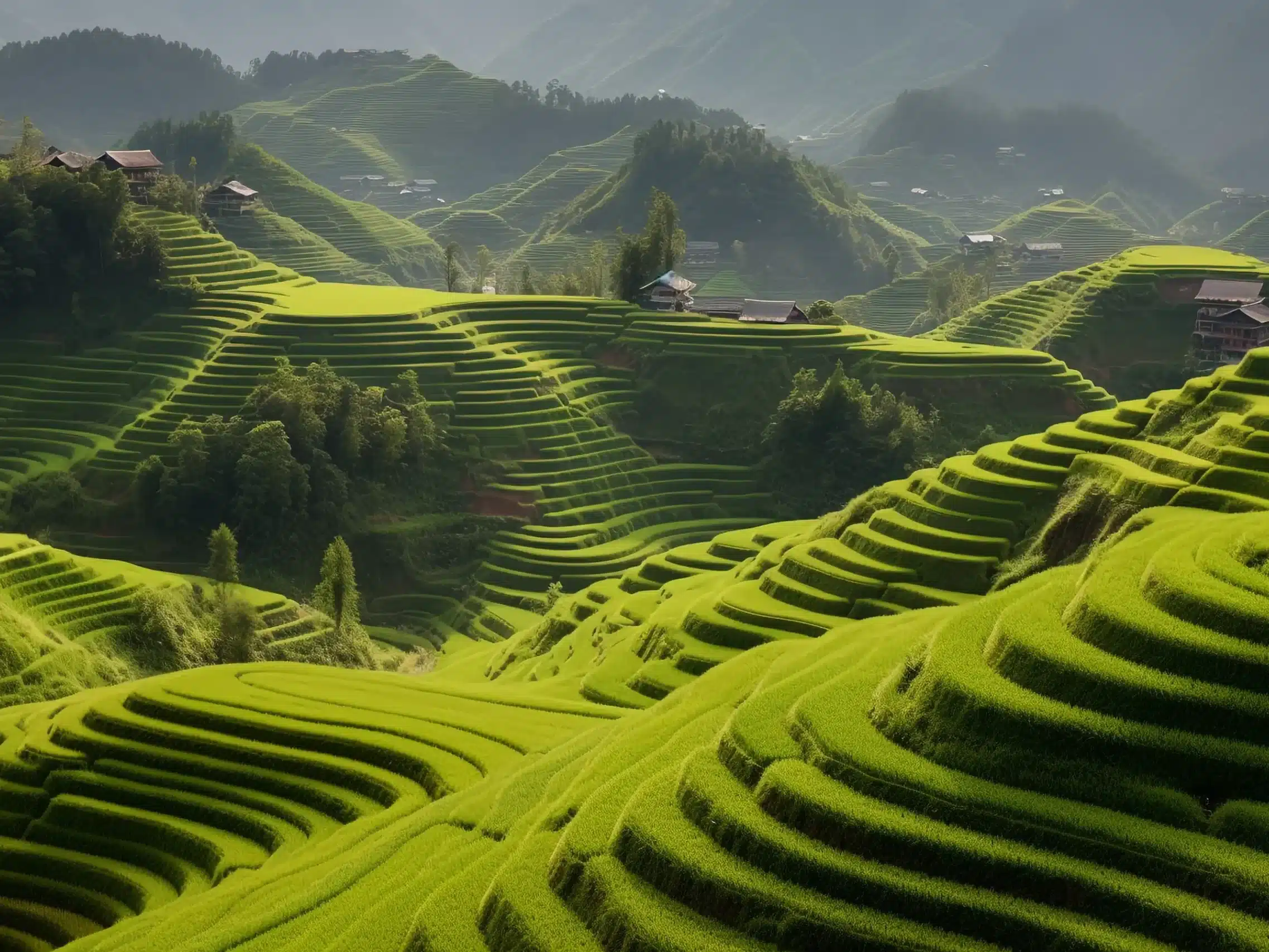 тур Пекин-Сиань-Гуйлинь-Шанхай: Рисовые террасы Лунцзи