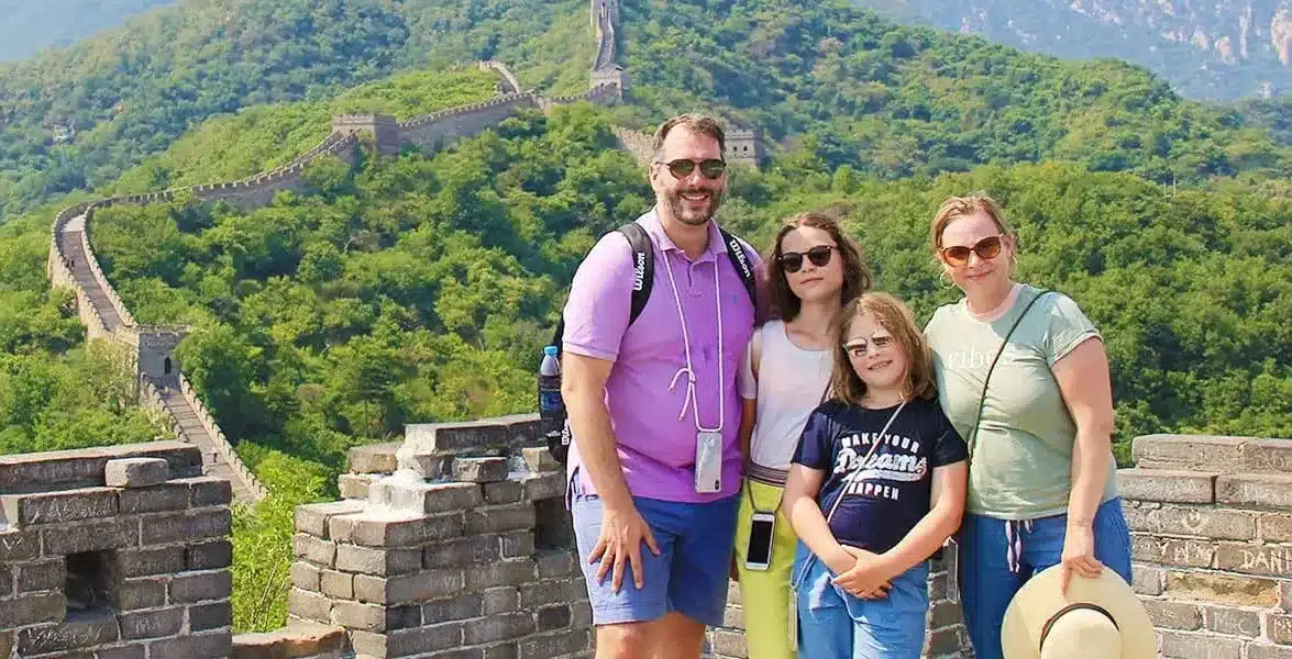 семейный тур на Великую Китайскую стену