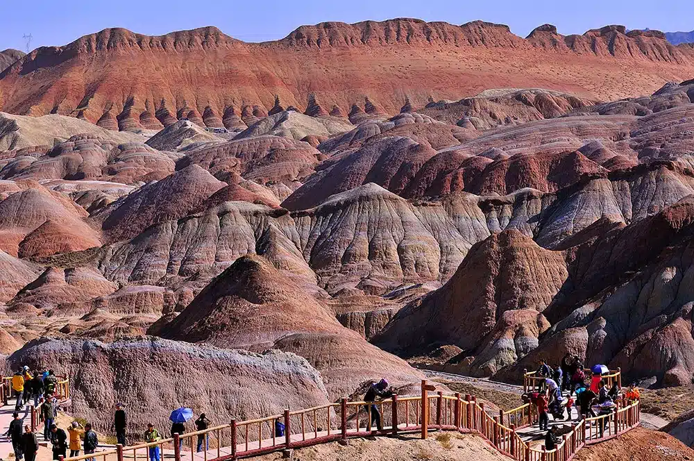 гору Данься Чжанъе