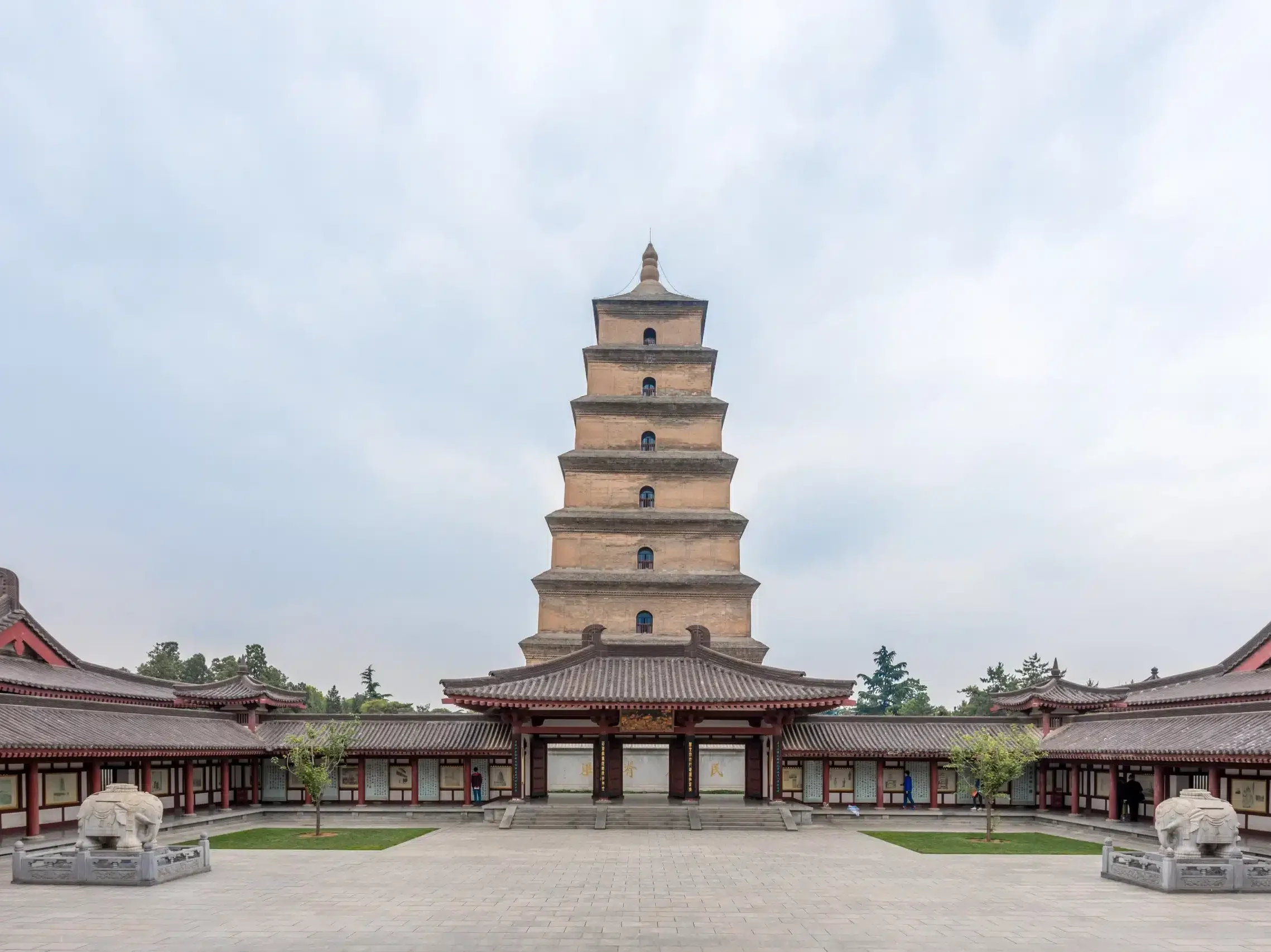 Большая пагода диких гусей — буддийский символ Сианя