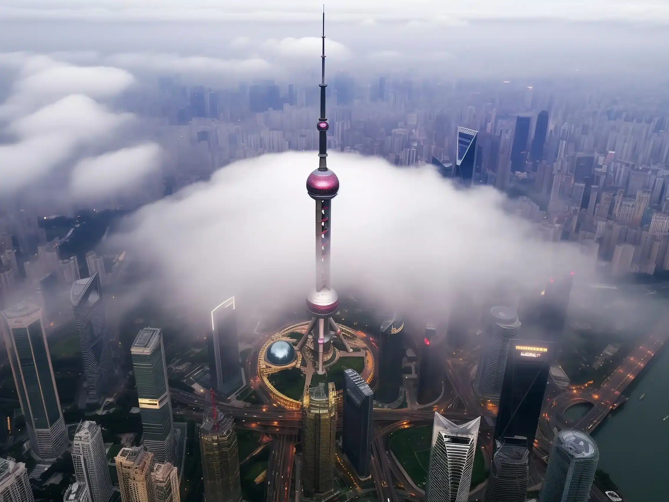 Телебашня Восточная жемчужина