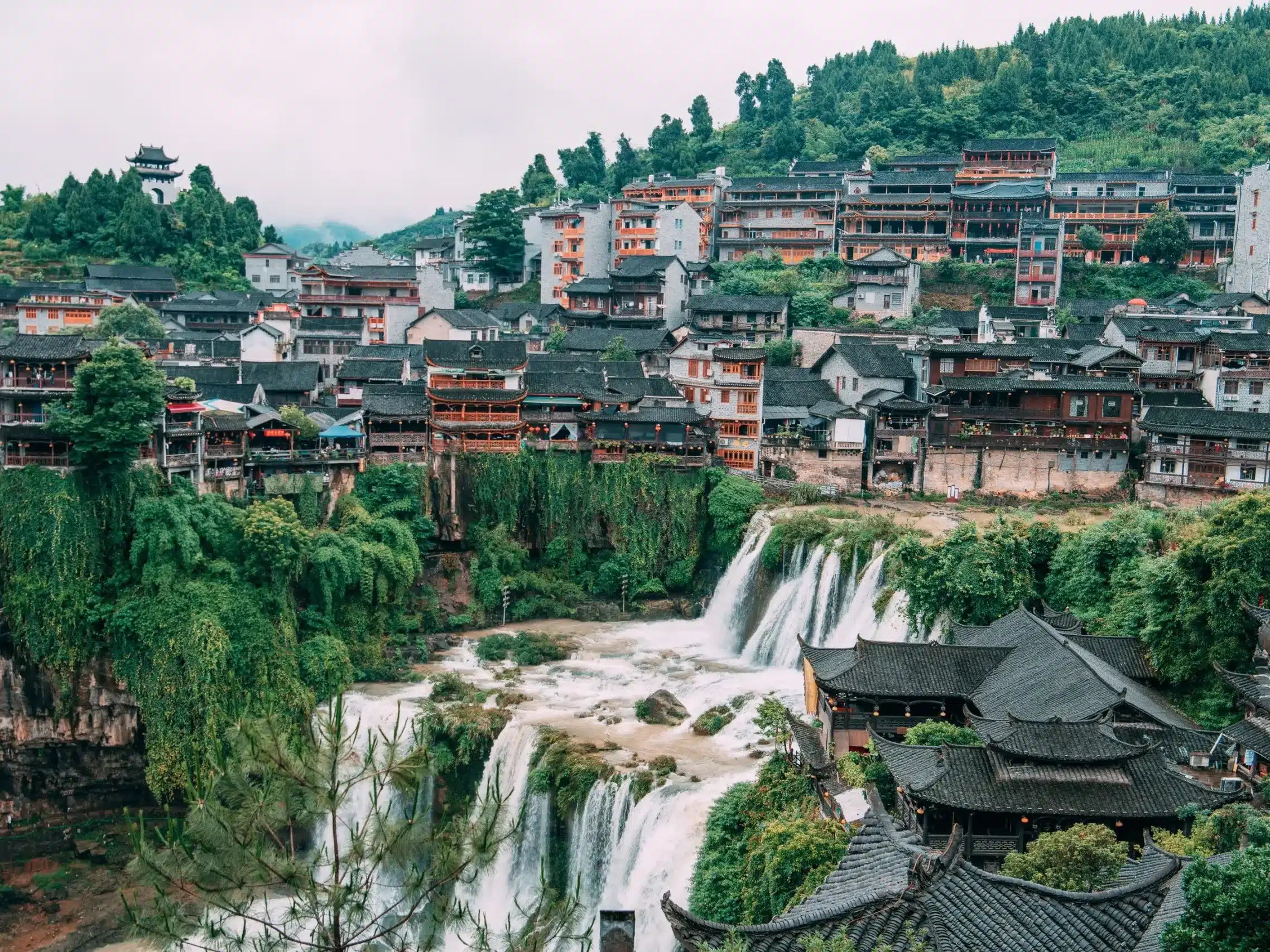 Древний город Фуронг — путешествие по водопадам и улочкам Хунани