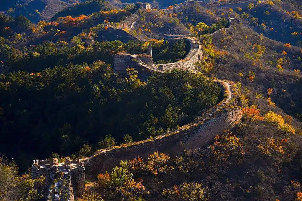 Великая китайская стена Губейкоу в Пекине