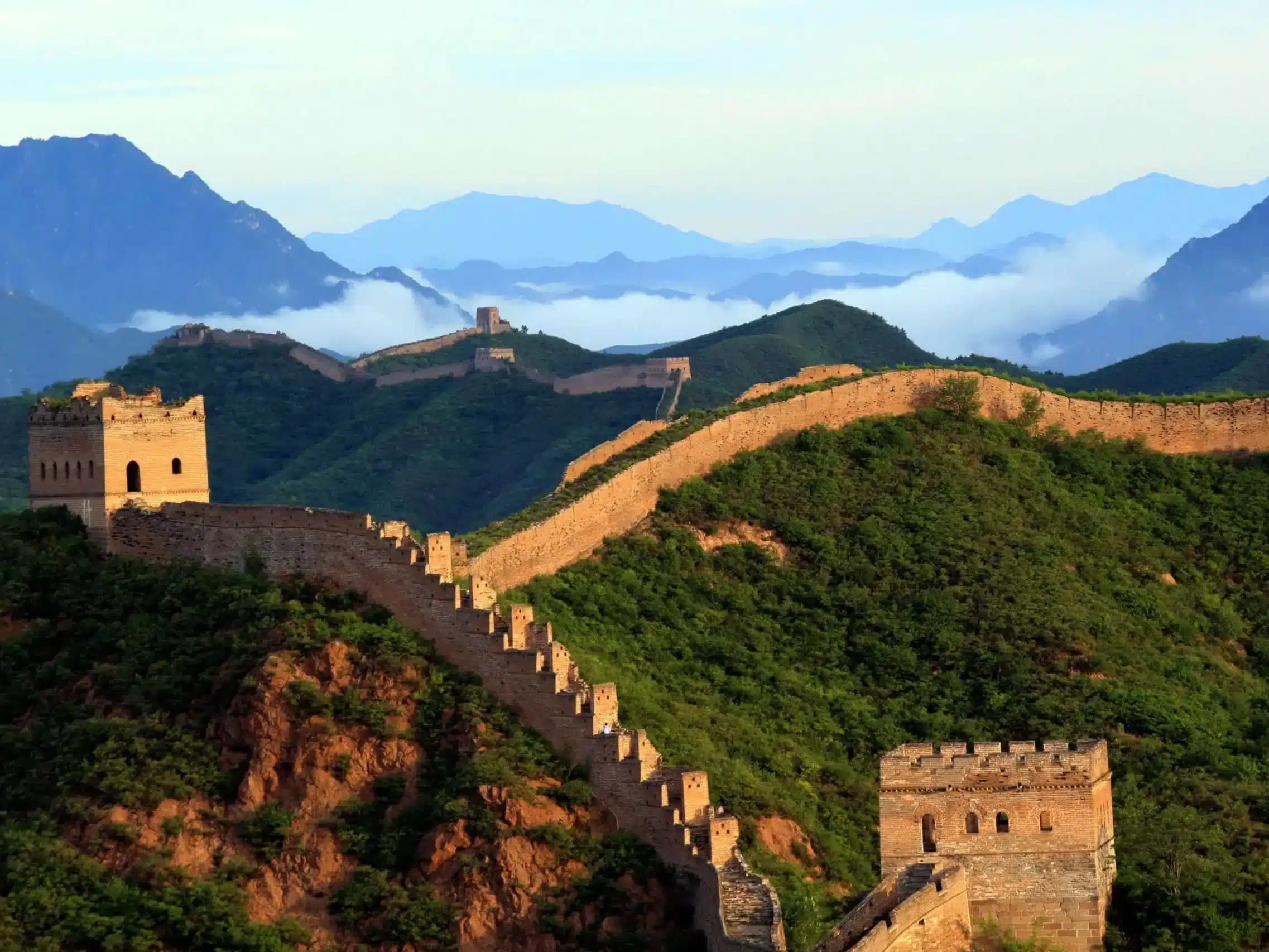 Великая китайская стена Губейкоу — тихий и дикий участок без толп