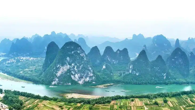 Тур в Гуйлинь -Круиз по реке лицзян