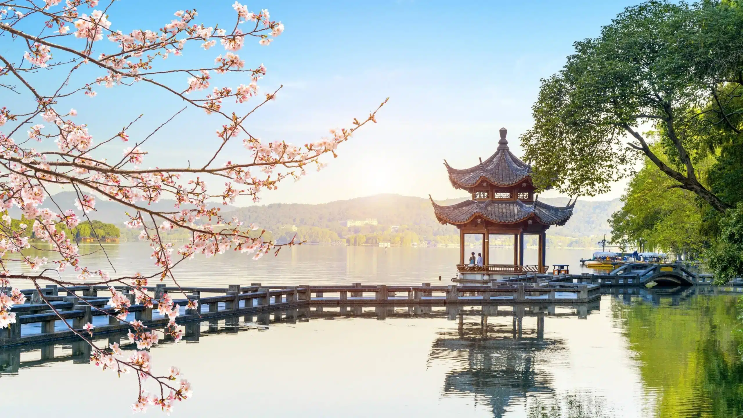 Западное озеро в Ханчжоу