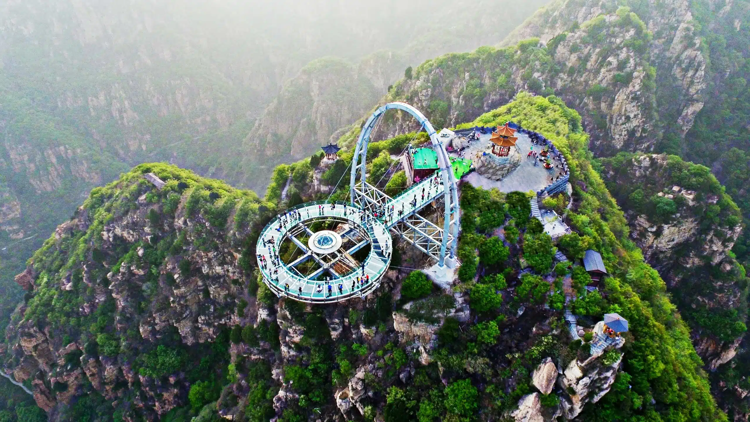 Пейзаж каменного леса