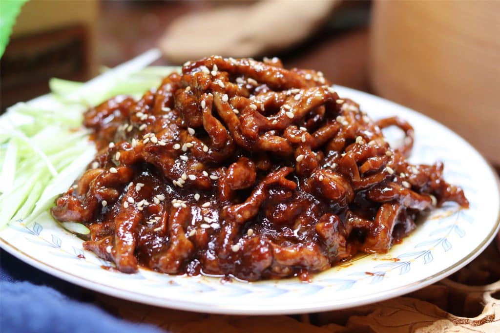 Свинина в соевом соусе