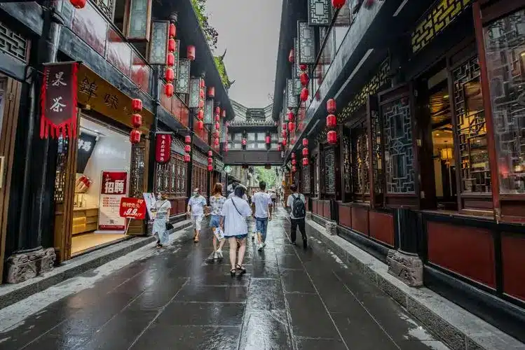 тур в Чэнду -древняя улица Цзиньли