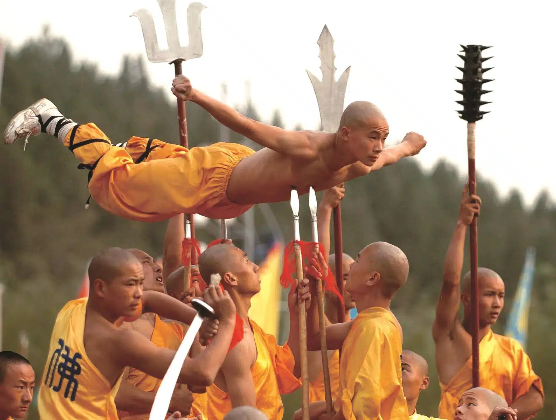 Жесткий цигун-Храм Шаолинь