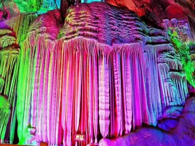 Серебряная пещера — Уникальные сталактиты и природные чудеса Гуйлиня
